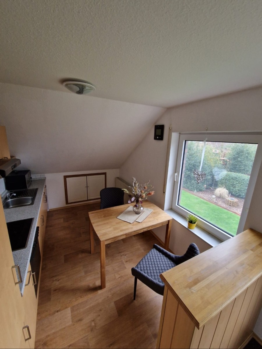 Küche mit Ceranfeld